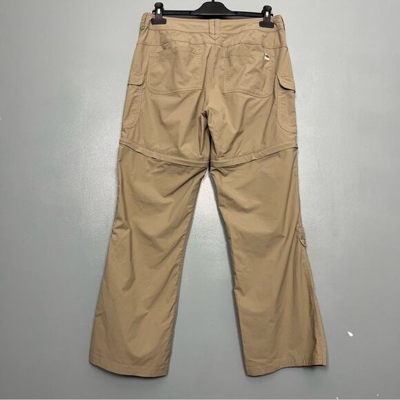 The North Face Paramount 2.0 Convertible Cargo Pants Shorts Tan Women’s Size 8 - Picture 2 of 11
